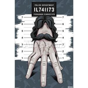 Wednesday Season 2 (2025) Thing “Fernando Fingertips” 22.375x34 Poster